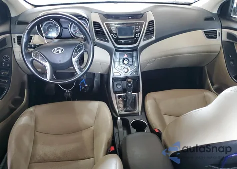 2014 Hyundai Elantra Se z USA, uszkodzony, nr VIN KMHDH4AE6EU204728